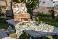 FeWo Vorgarten mit Picknick-Tisch